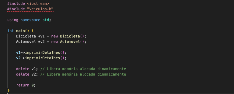 Arquivo main.cpp — Função Principal